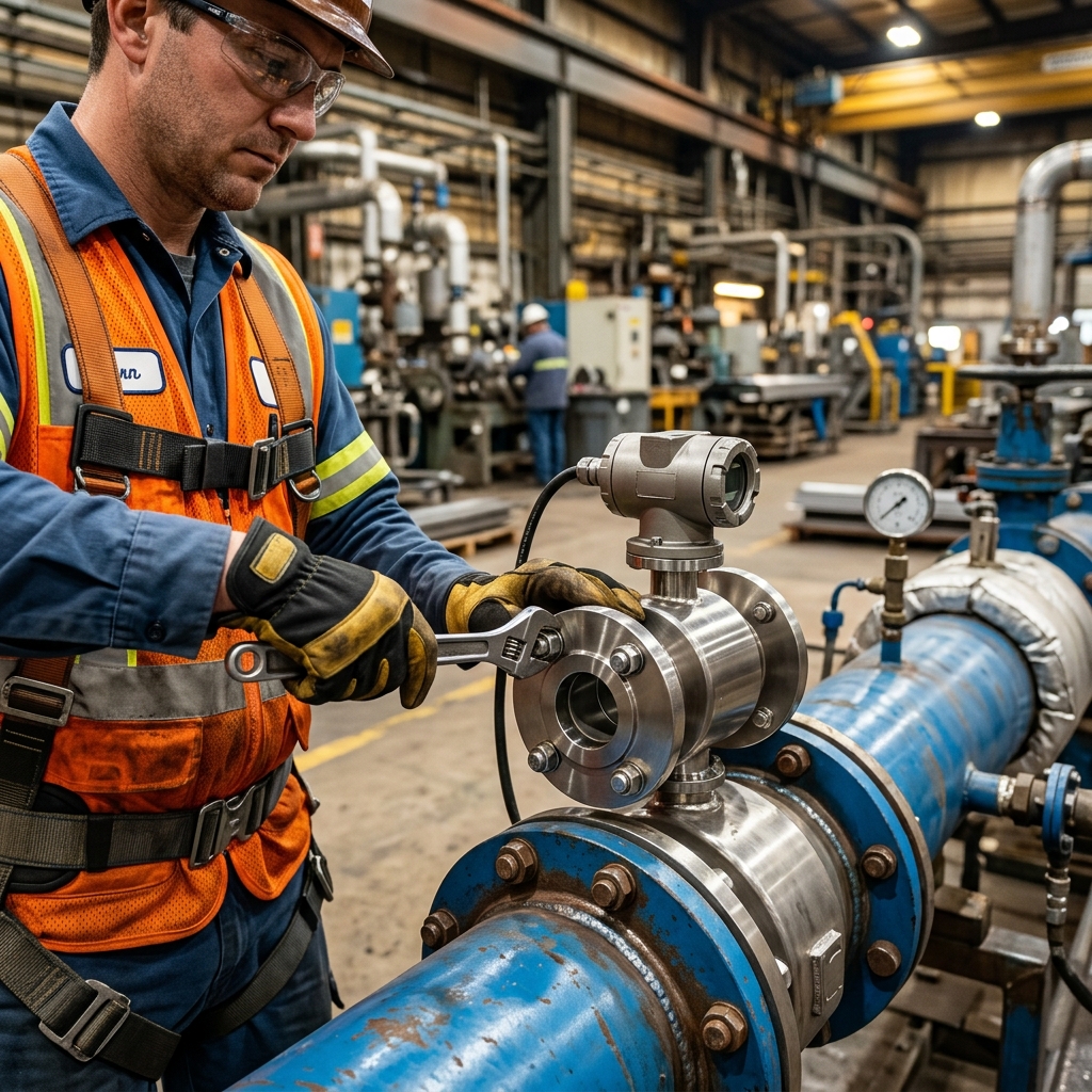Flow Meter Installation